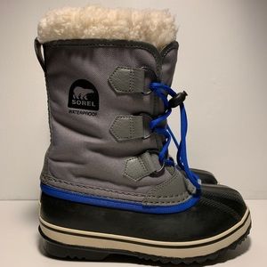 Sorel yoot pac nylon winter boots kids size 1